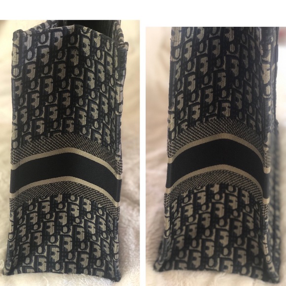 ❌Sold❌Blue Dior Oblique Book Tote Bag - Picture 4 of 5